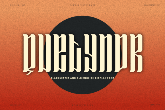 Quetynor Font - Featured Image