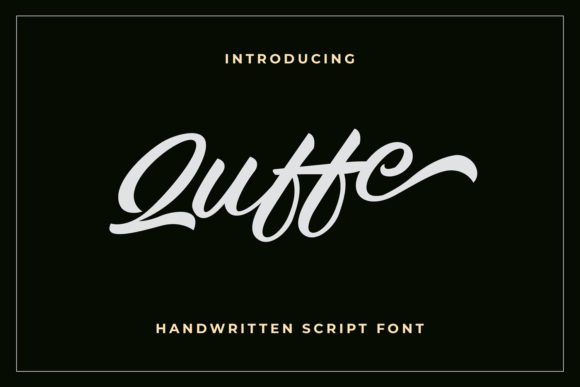 Quffe Font - Featured Image