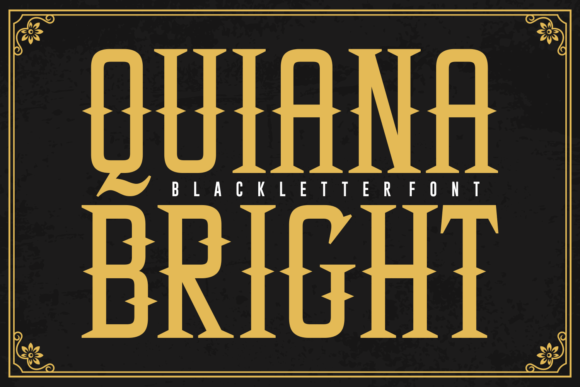 Quiana Bright Font - Featured Image