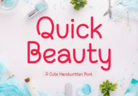 Quick Beauty Font - Featured Image