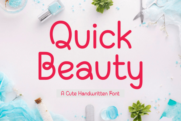 Quick Beauty Font - Featured Image