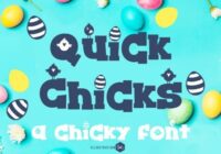 Quick Chicks Font - Featured Image