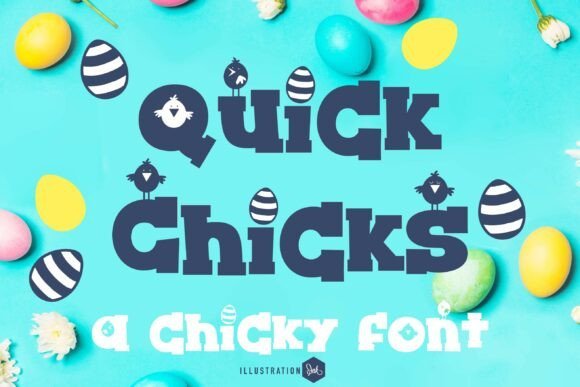 Quick Chicks Font - Featured Image