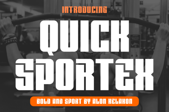 Quick Sportex Font - Featured Image