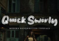 Quick Swirly Font - Featured Image