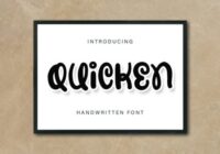 Quicken Font - Featured Image