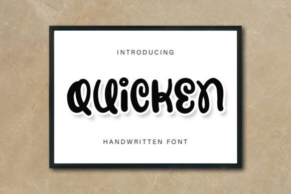 Quicken Font - Featured Image