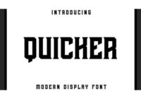 Quicker Font - Featured Image