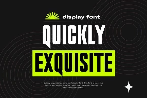 Quickly Exquisite Font - Featured Image