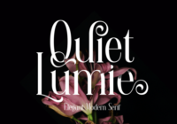 Quiet Lumie Font - Featured Image