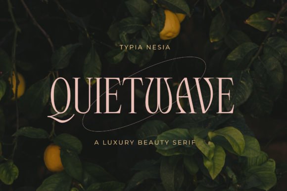 Quietwave Font - Featured Image