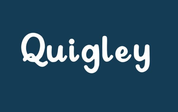 Quigley Font - Featured Image