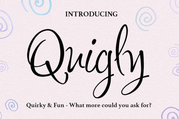 Quigley Font Font - Featured Image
