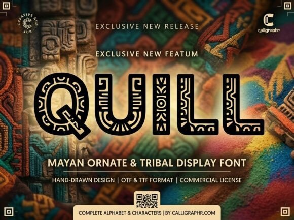 Quill Font - Featured Image