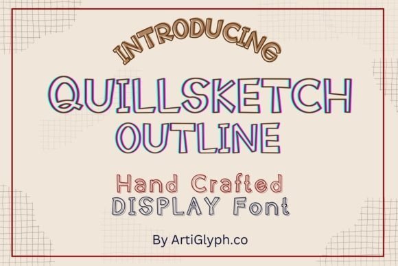 Quillsketch Outline Font - Featured Image