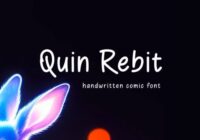 Quin Rebit Font - Featured Image