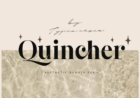 Quincher Font - Featured Image