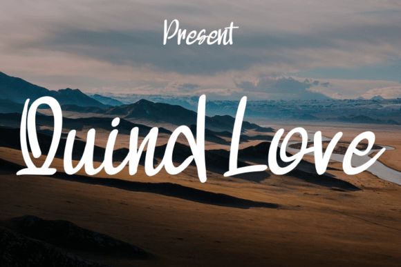 Quind Love Font - Featured Image
