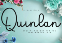 Quinlan Font - Featured Image