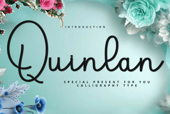 Quinlan Font - Featured Image