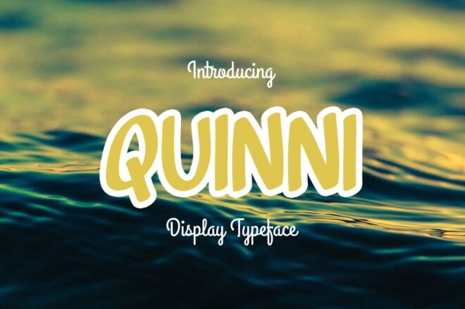 Quinni Font - Featured Image