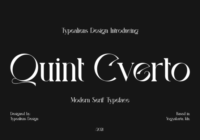 Quint Cverto Font - Featured Image