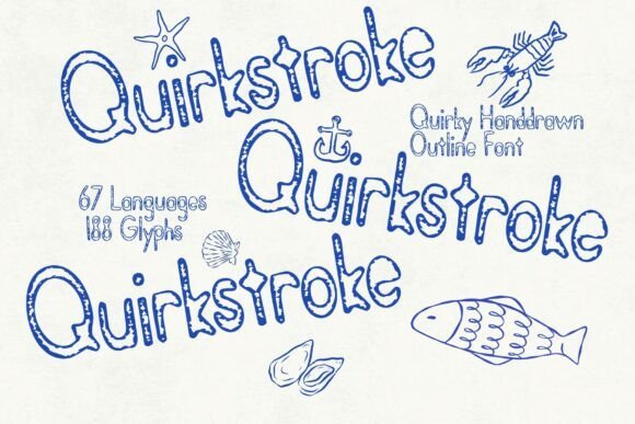 Quirkstroke Font - Featured Image