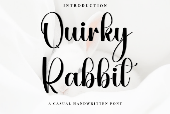 Quirky Rabbit Font - Featured Image