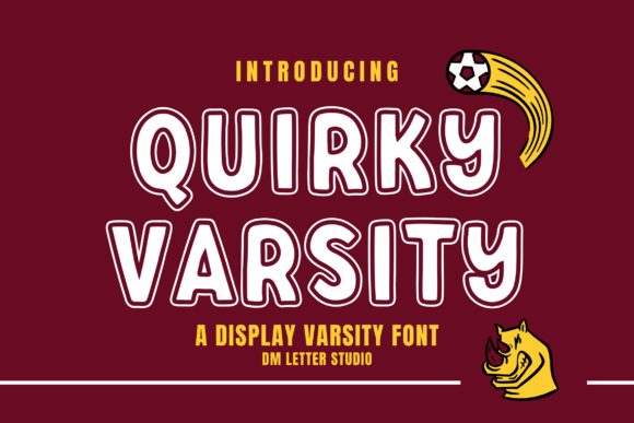 Quirky Varsity Font - Featured Image