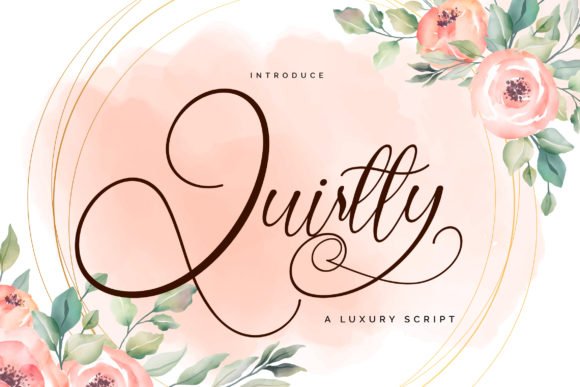 Quirtty Font - Featured Image