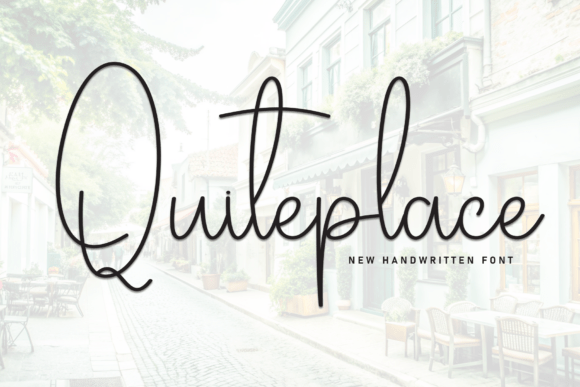 Quiteplace Font - Featured Image