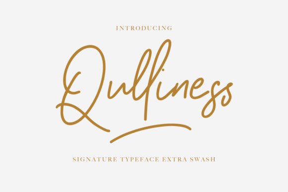 Qulliness Font - Featured Image