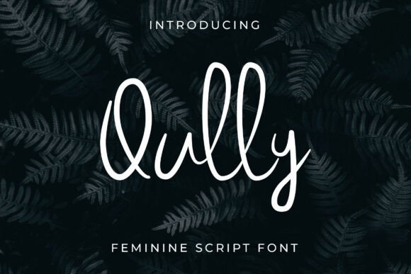 Qully Font - Featured Image