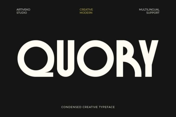 Quory Font - Featured Image