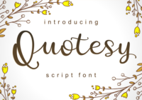 Quotesy Font - Featured Image