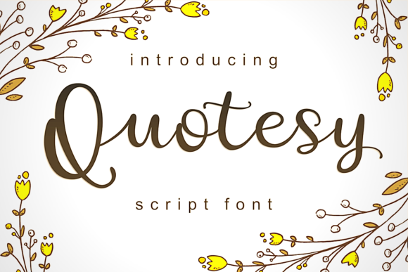 Quotesy Font - Featured Image