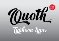 Quoth Font - Featured Image