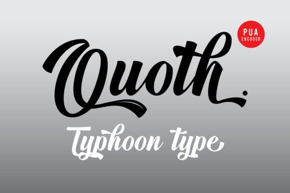 Quoth Font - Featured Image