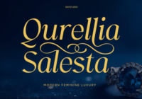 Qurellia Salesta Font - Featured Image
