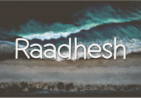 Raadhesh Font - Featured Image