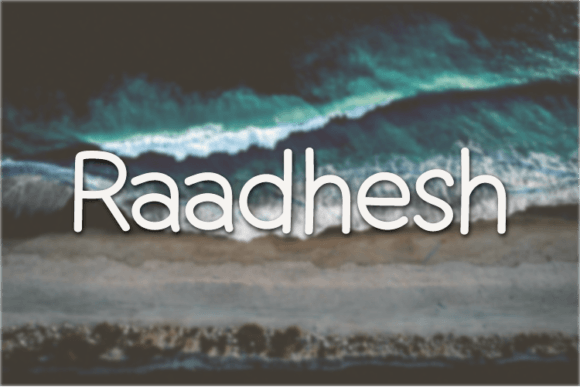 Raadhesh Font - Featured Image