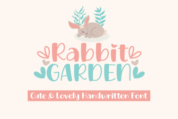 Rabbit Garden Font - Featured Image