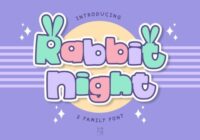 Rabbit Night Font - Featured Image