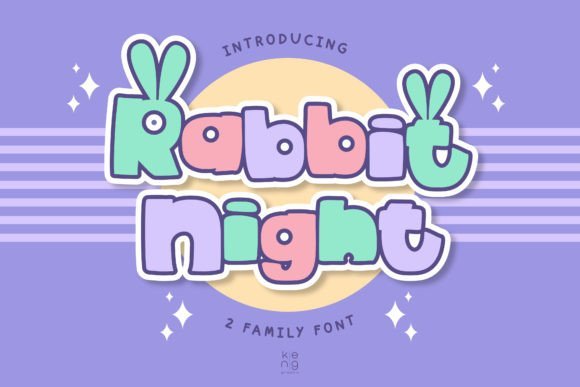 Rabbit Night Font - Featured Image