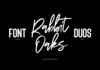 Rabbit Oaks Font - Featured Image