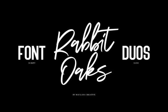 Rabbit Oaks Font - Featured Image