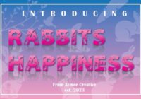 Rabbit's Happiness Font - Featured Image