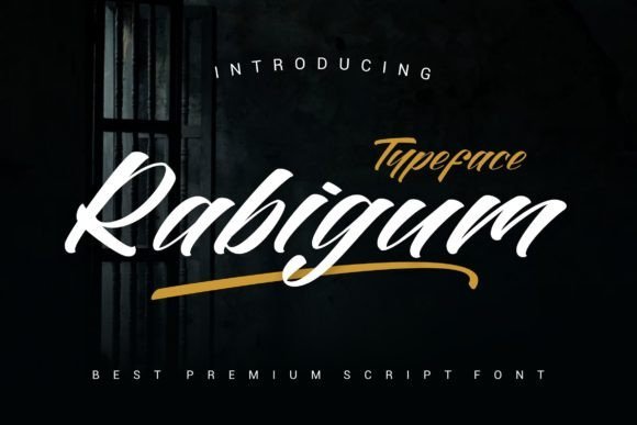 Rabigum Font - Featured Image