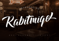 Rabitmiqe Font - Featured Image
