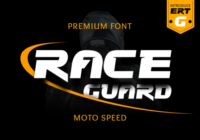 Race Guard Font - Featured Image